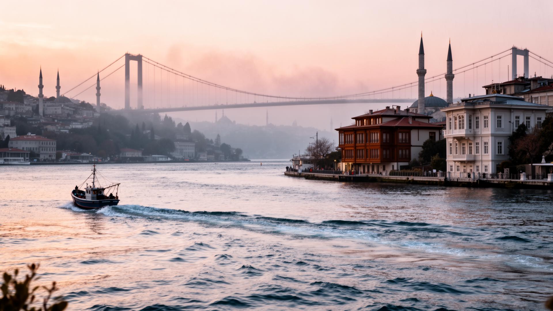 Dawn on the Bosphorus