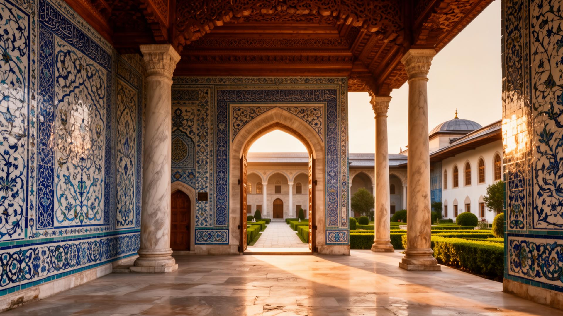 Inside the Sultan's Courtyard