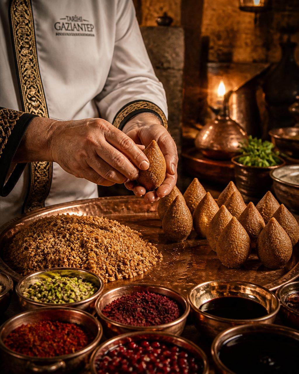 İçli Köfte, Shaped by Hand