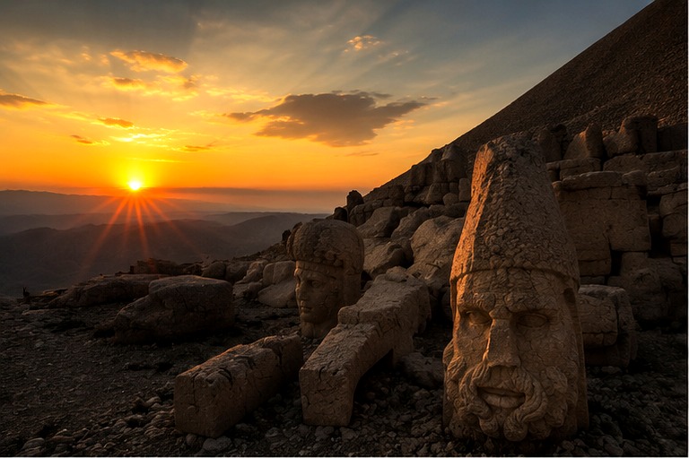 Dawn on the Throne of the Gods