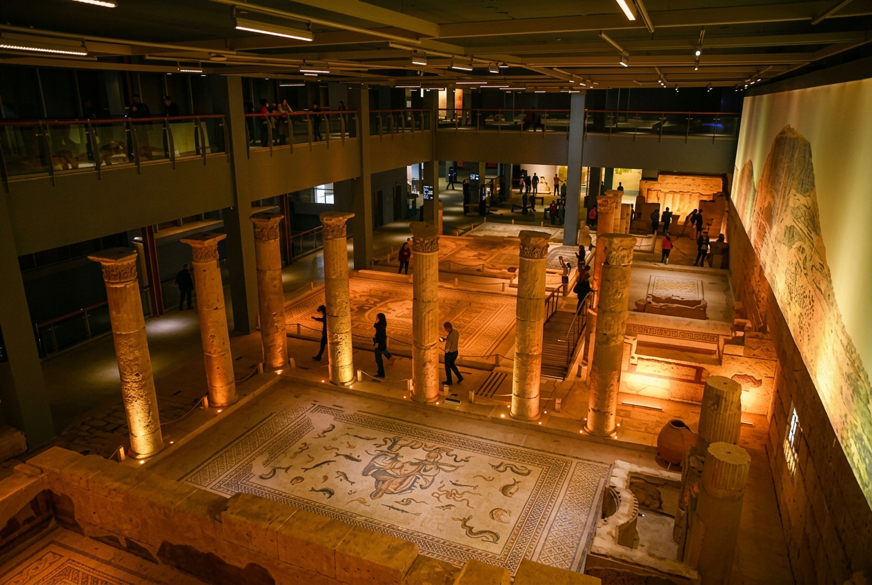 The Mosaic Hall of Zeugma