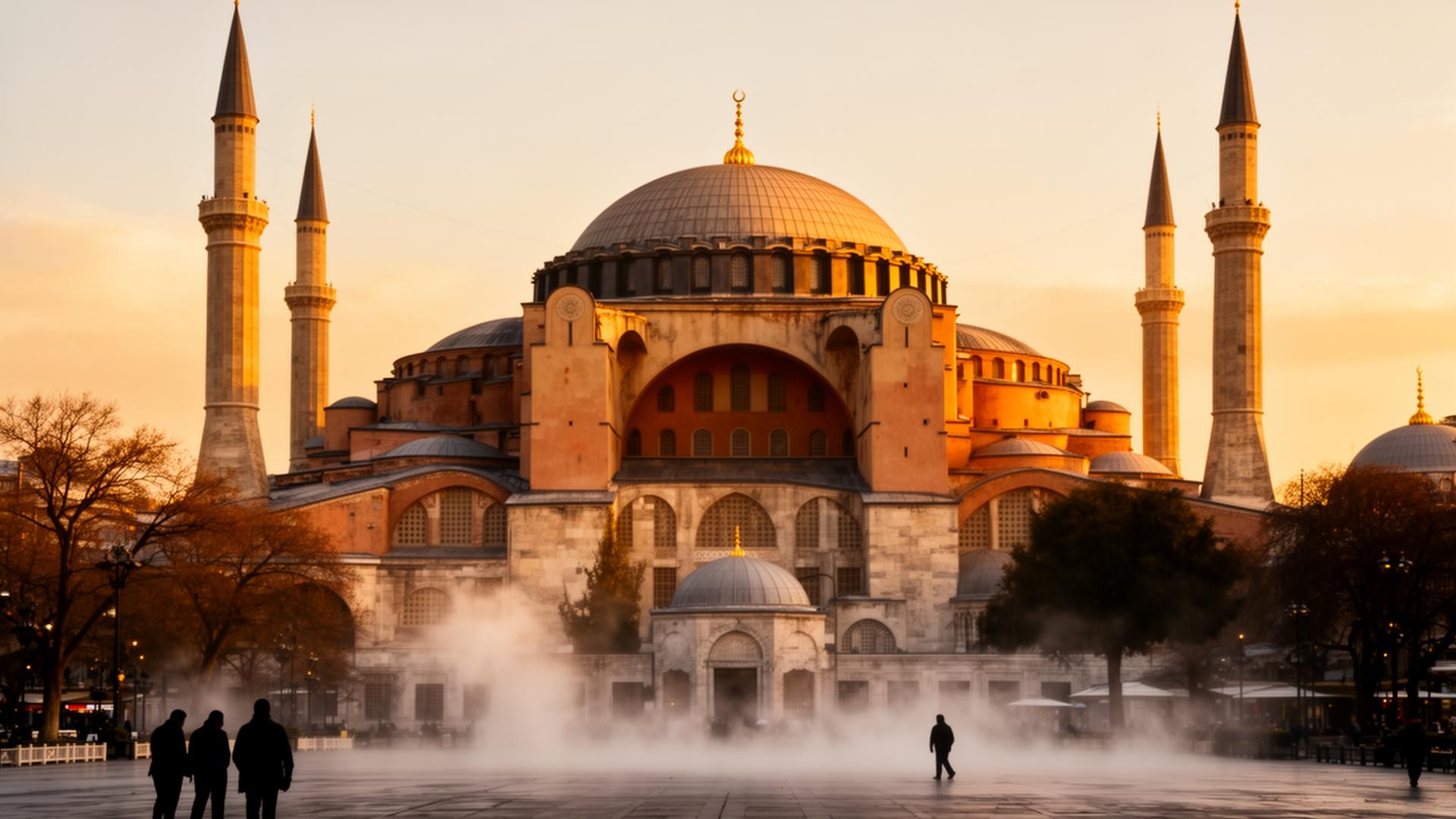 Hagia Sophia at Golden Hour
