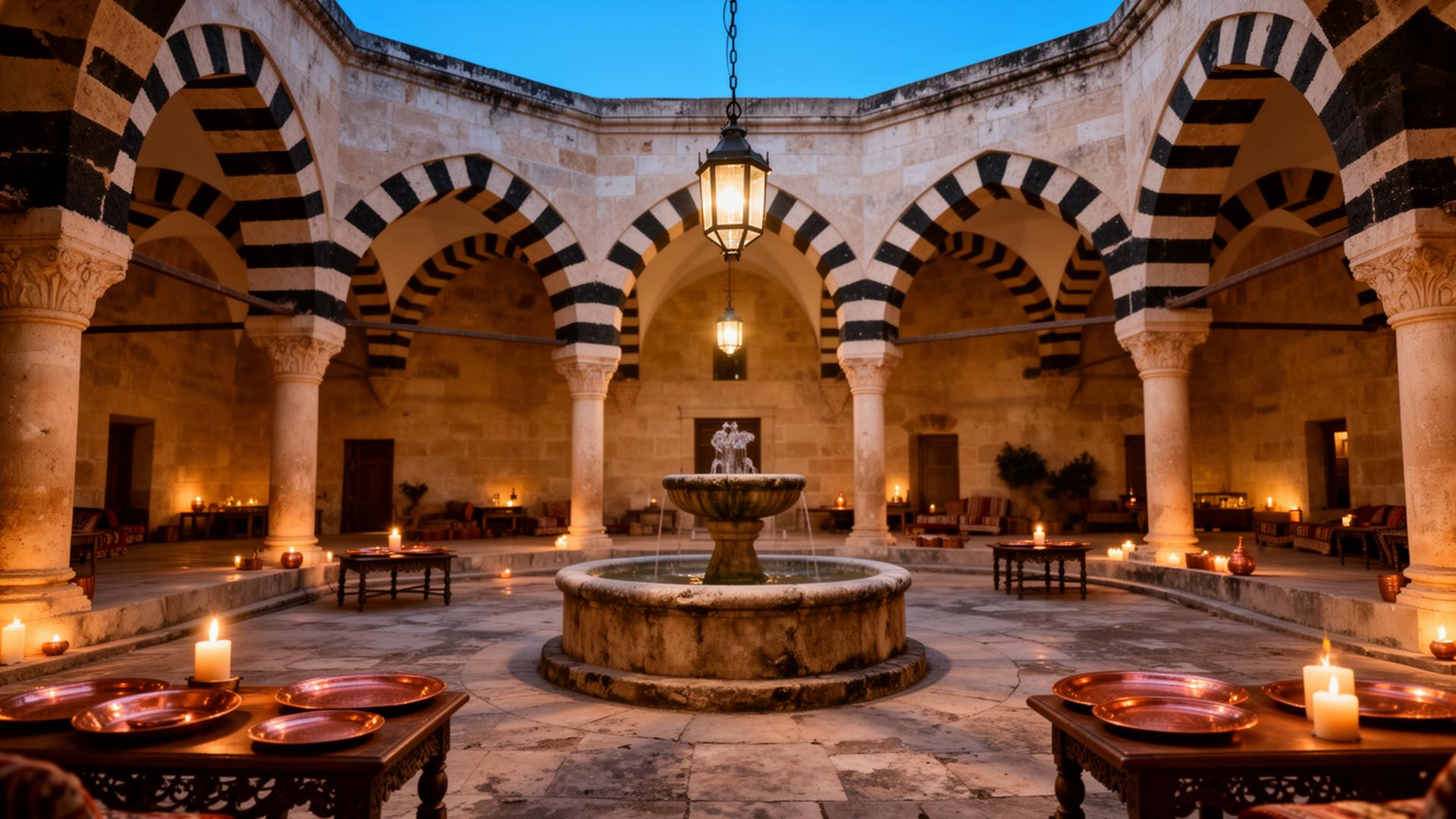An Ottoman Courtyard, Quietly Restored