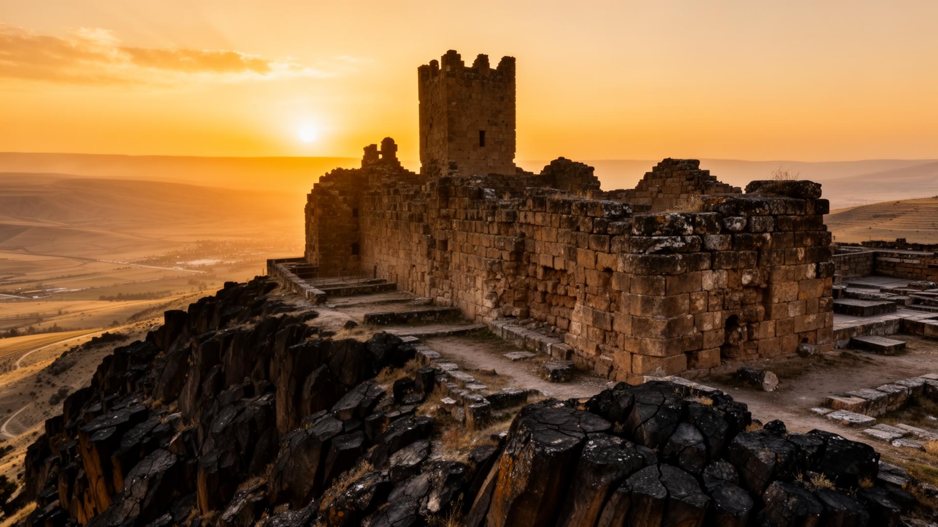 A Roman Frontier in Basalt