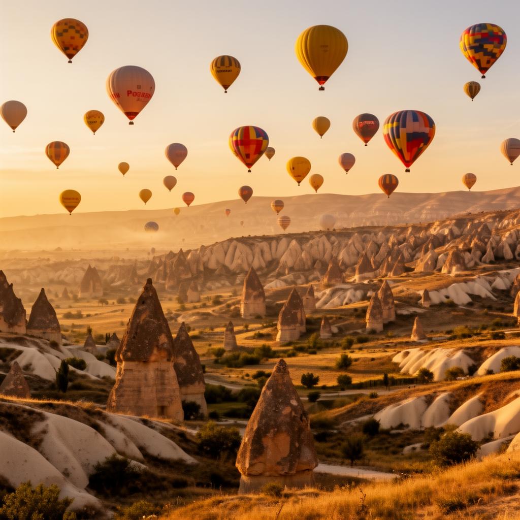 Sunrise Over the Fairy Chimneys
