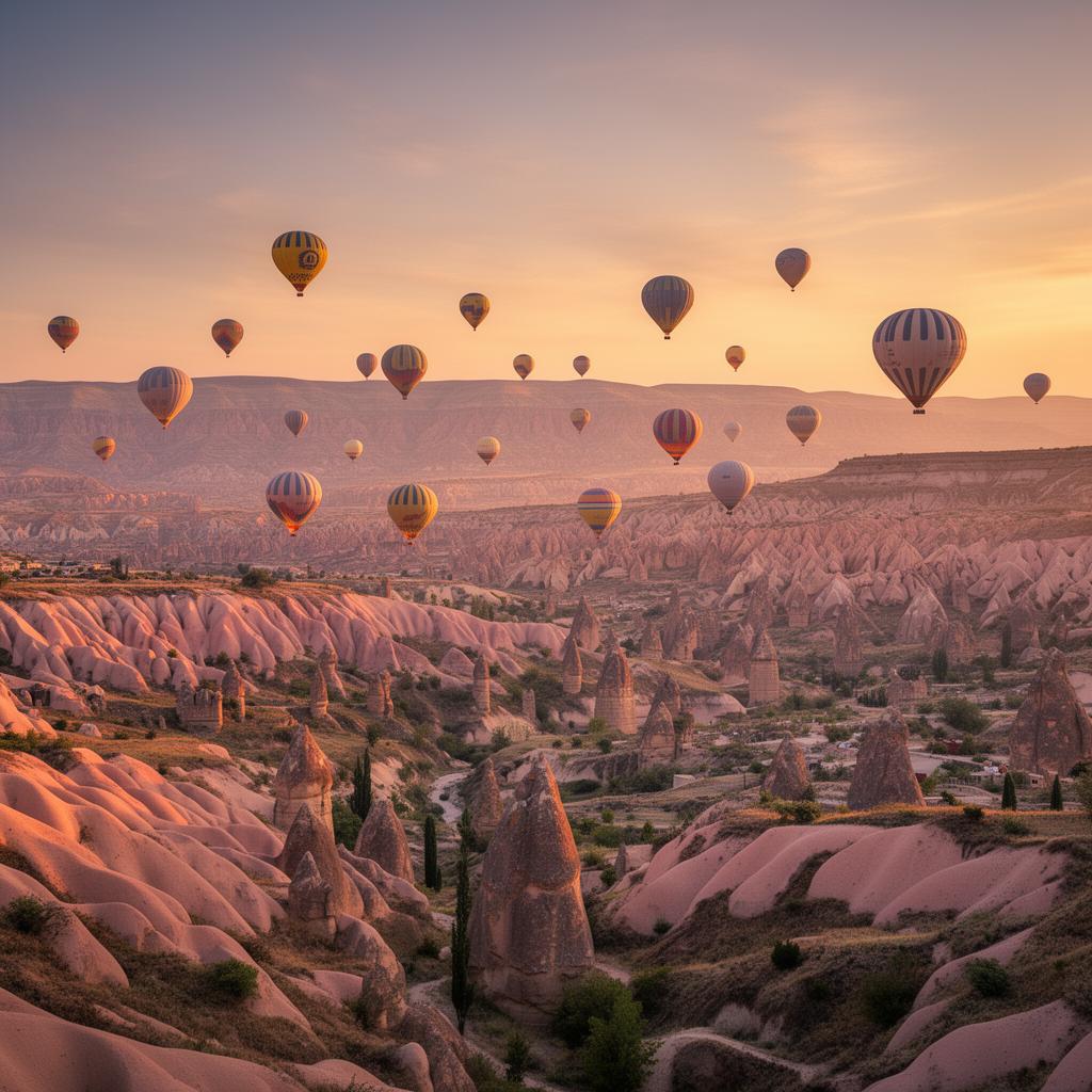 Cappadocia — a lunar country carved by ten million years of stone. Cappadocia — a lunar country carved by ten million years of stone.