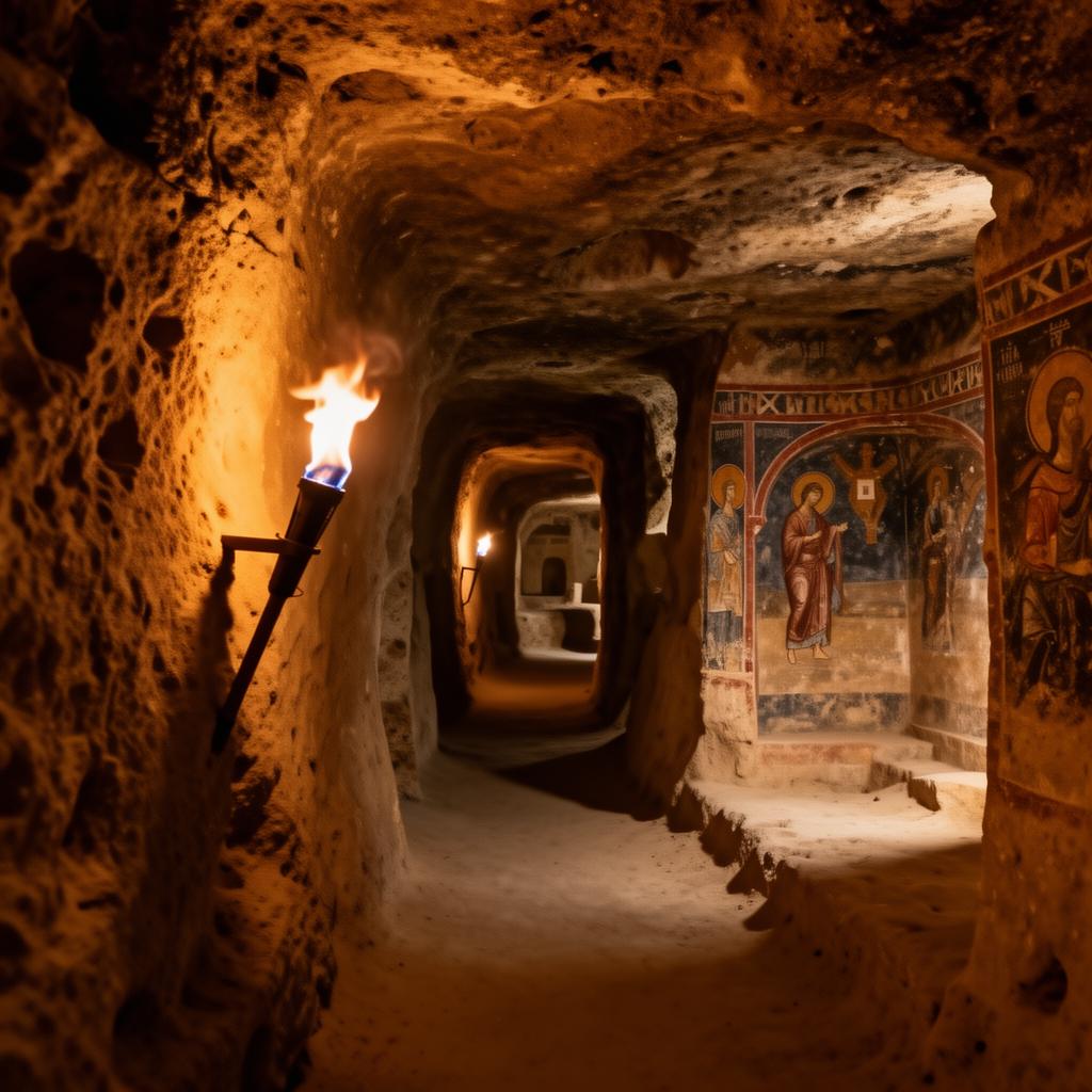Cappadocia Underground City — Hittite & Early-Christian Caves | Sumera Expeditions Underground city and Byzantine frescoes in Cappadocia