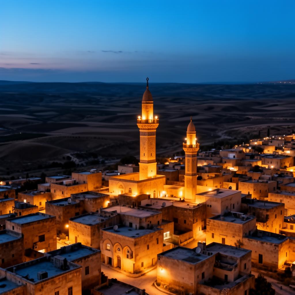 Mardin at the Blue Hour