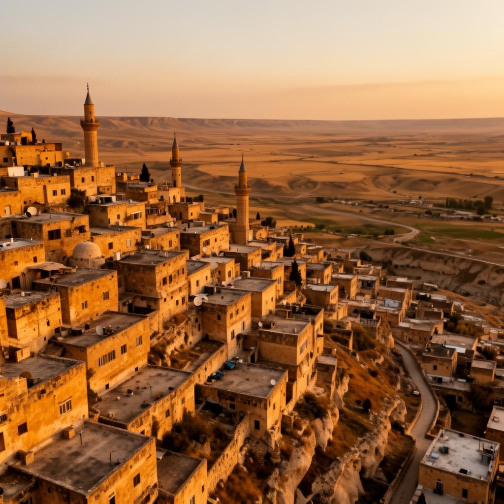 A City Carved into the Hillside