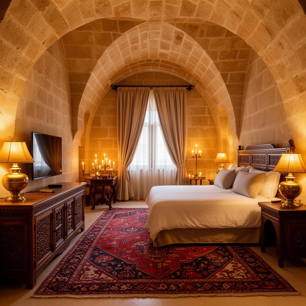 A Suite Beneath Vaulted Stone