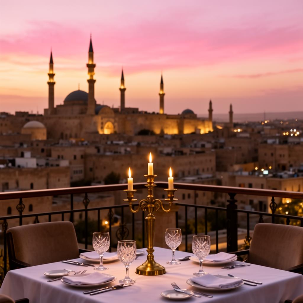 A Table Above the Old City